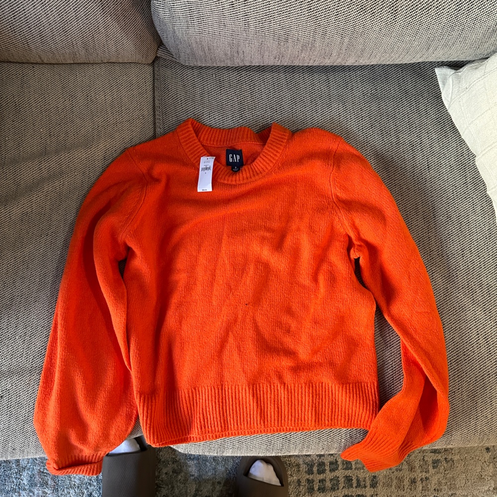 Gap Orange Sweater